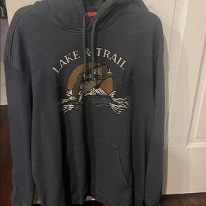 Men's Blue Hoodie